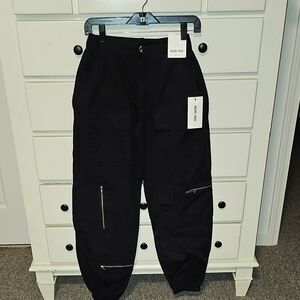 Stylish Black Cargo Pants for Women